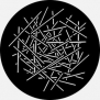 Гобо металлические Rosco Breakups 77421 Wrectilinear чёрный — купить в Москве в интернет-магазине Snabimport